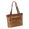 Parinda 11282 FIONA (Bronze ) Quilted Carry All Tote